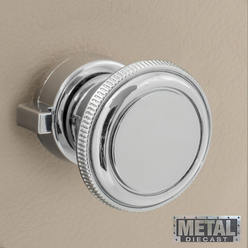 RETROSOUND vorderer Bedienknopf, Metall, verchromt – Bild 7