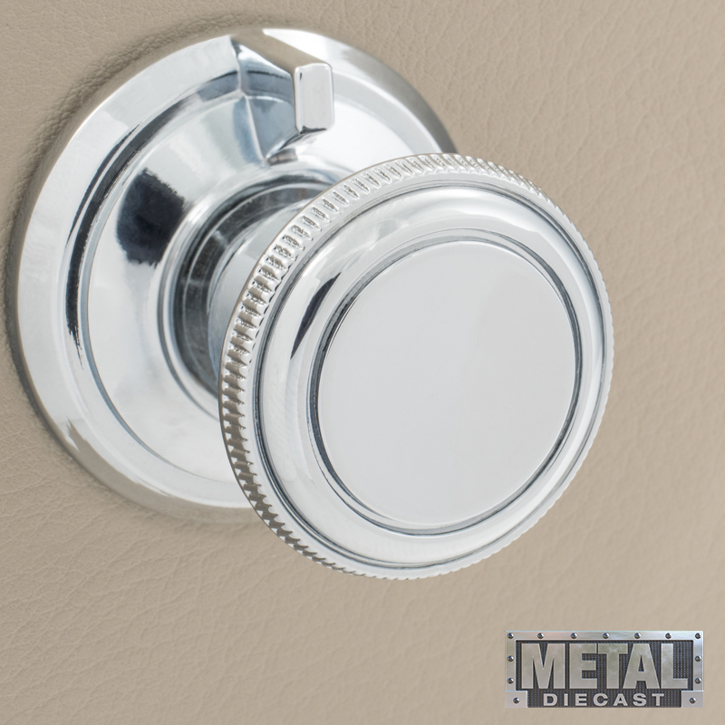 RETROSOUND vorderer Bedienknopf, Metall, verchromt – Bild 10