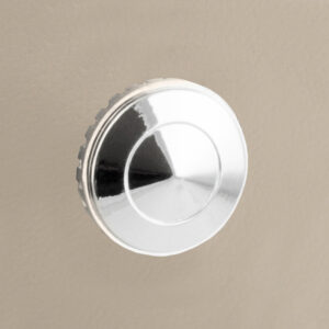 RETROSOUND vorderer Bedienknopf, Metall, verchromt