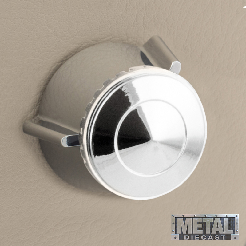 RETROSOUND vorderer Bedienknopf, Metall, verchromt – Bild 5