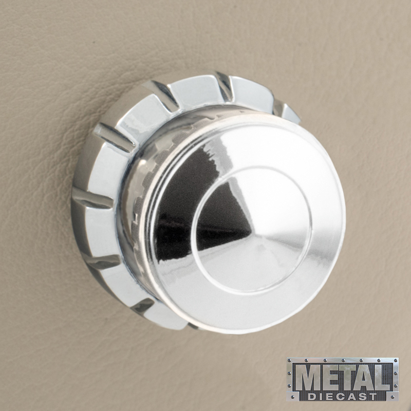 RETROSOUND vorderer Bedienknopf, Metall, verchromt – Bild 7