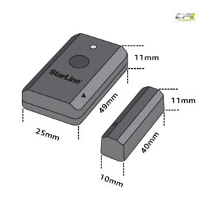 STARLINE Sensor für Kontakt und Bewegung (schwarz)