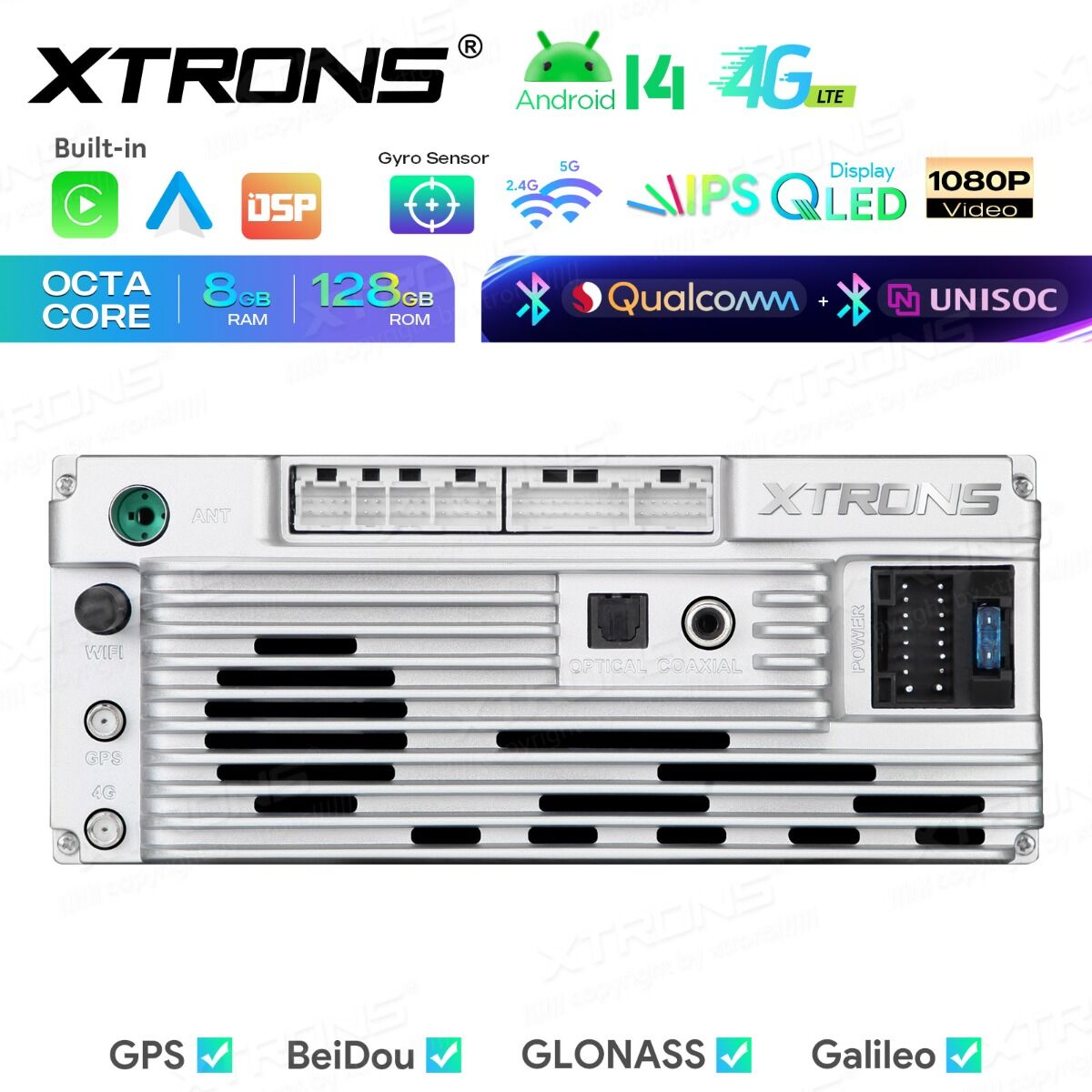 Android 14 Autoradio Octa Core 8+128GB LTE GPS Navi für AUDI TT MK2 8J 06-12++ – Bild 15