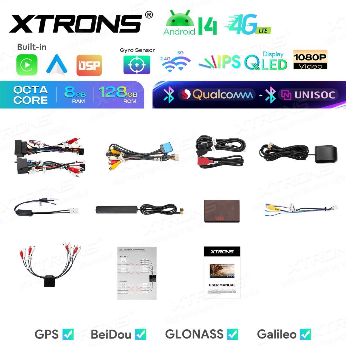 Android 14 Autoradio Octa Core 8+128GB LTE GPS Navi für AUDI TT MK2 8J 06-12++ – Bild 17