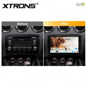 Alternative view of Android 14 Autoradio Octa Core 8+128GB LTE GPS Navi für AUDI TT MK2 8J 06-12++