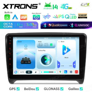 Android 14 Autoradio Octa Core 8+128GB LTE GPS Navi für AUDI TT MK2 8J 06-12++ – Bild 7