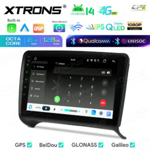 Android 14 Autoradio Octa Core 8+128GB LTE GPS Navi für AUDI TT MK2 8J 06-12++ – Bild 13