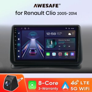 Android Autoradio für Renault Clio 3 2010-2018 Android Auto GPS RDS DSP Carplay
