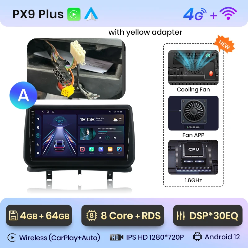 4G-WIFI 4GB-64GB A