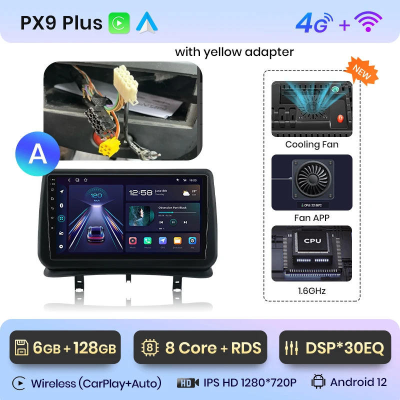 4G-WIFI 6GB-128GB A