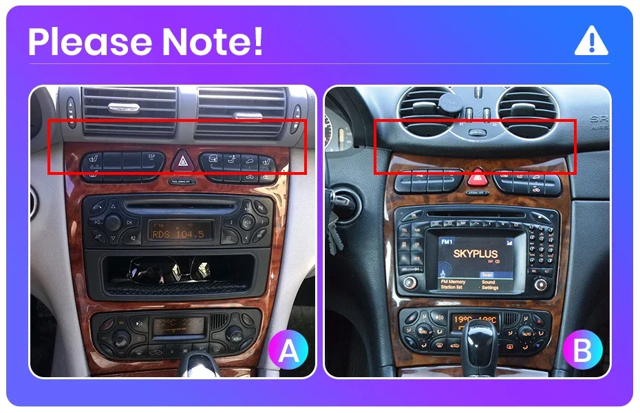 Awesafe qualcomm chip 8 core 4g android13 drahtloses carplay für mercedes benz clk-klasse w209 a209 c-klasse w203 s203 stereo