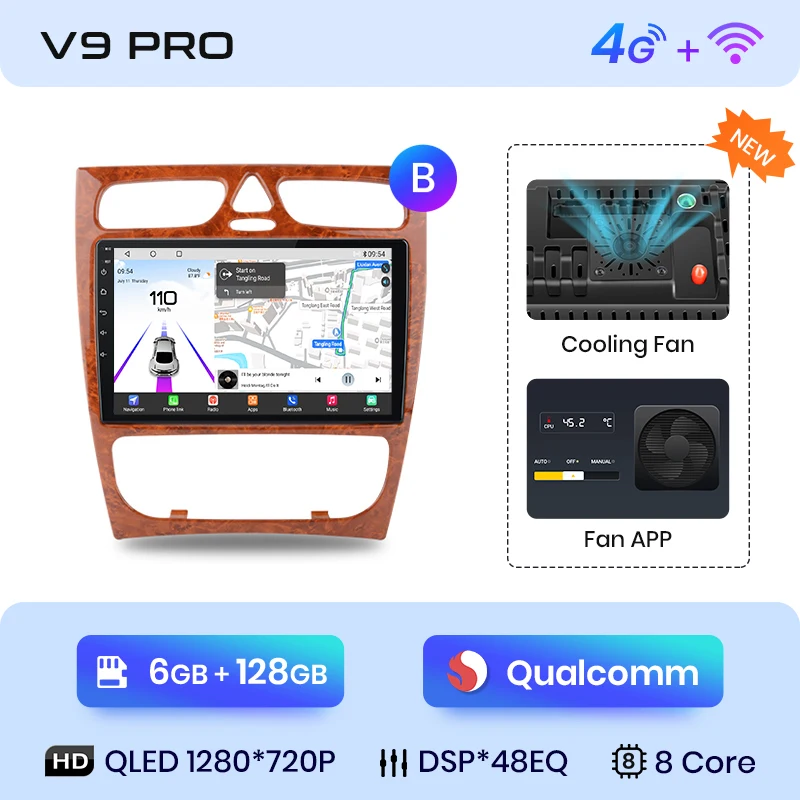 👍 V9 PRO (6G+128G) -B