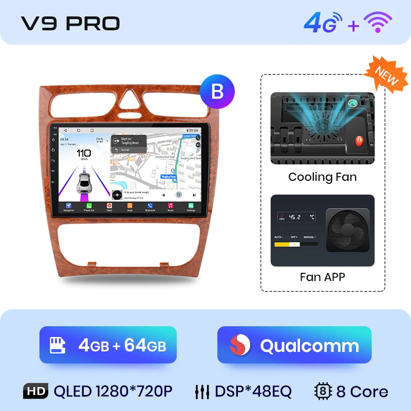 👍 👍 V9 PRO (4G+64G) -B