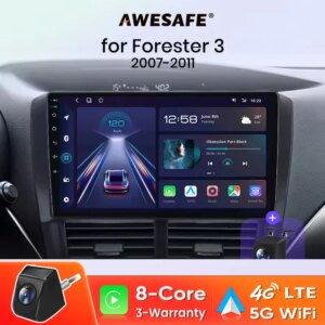 Android Autoradio für Subaru Forester 3  2007-2013 Wireless Carplay Android Auto Multimedia 4K 8Core DSP BL