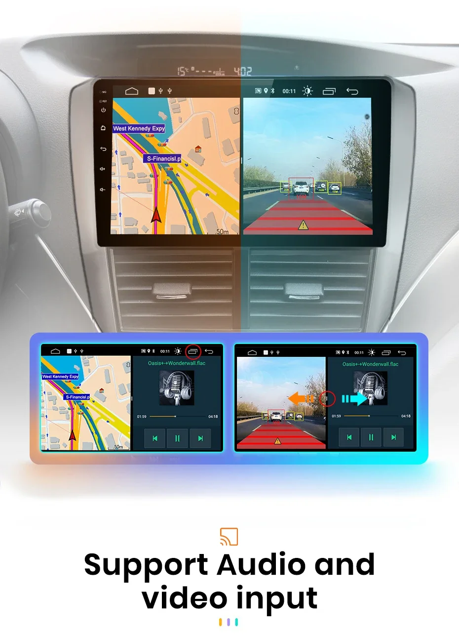 Awesafe Wireless Carplay Android Auto Autoradio für Subaru Förster 3 sh 2007 2008 2009 2010 2011 2011 2012 2013 für Impreza gh