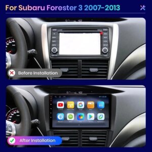 Alternative view of Android Autoradio für Subaru Forester 3  2007-2013 Wireless Carplay Android Auto Multimedia 4K 8Core DSP BL