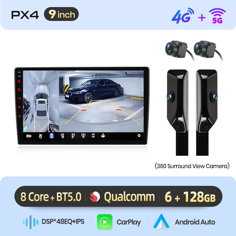 4G-WIFI 6GB-128GB 360 cam B