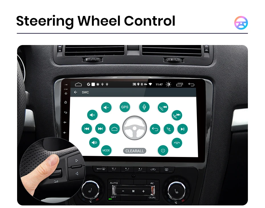 Estesafe px9 Sigurdio für Carro Para Benz Vito 2 W639 Viano 2 2003-2015 Sigur Multim Maletaia GPS 2 DIN Android
