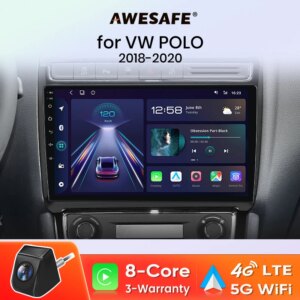 Android Autoradio Für Volkswagen VW POLO Limousine 6r 2012-2018 GPS RDS DSP Drahtlose CarPlay