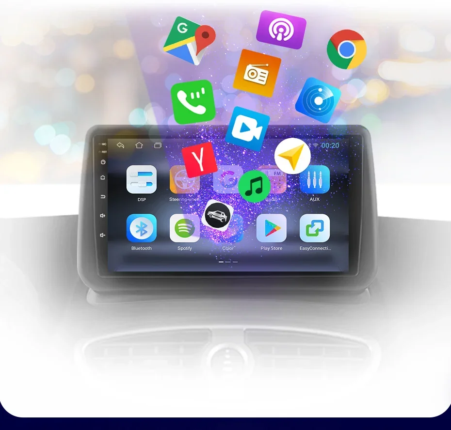 AWESAFE Drahtlose CarPlay Android Auto Autoradio Für Volkswagen VW POLO limousine 6r 2012 2013 2014 2015 2016 2017 2018 GPS RDS DSP