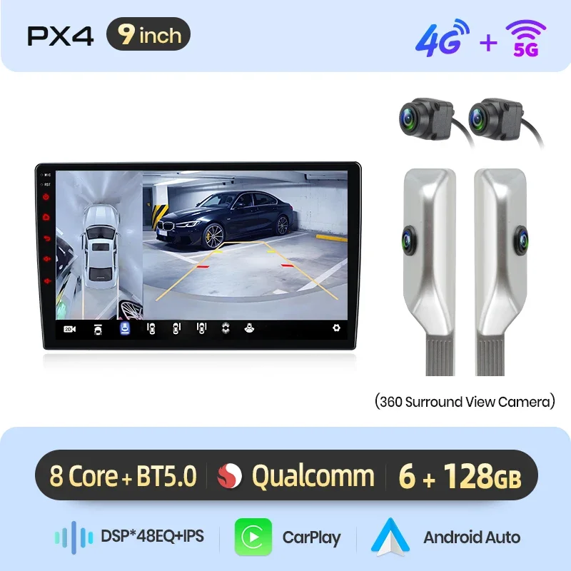 4G-WIFI 6GB-128GB 360-Kamera S