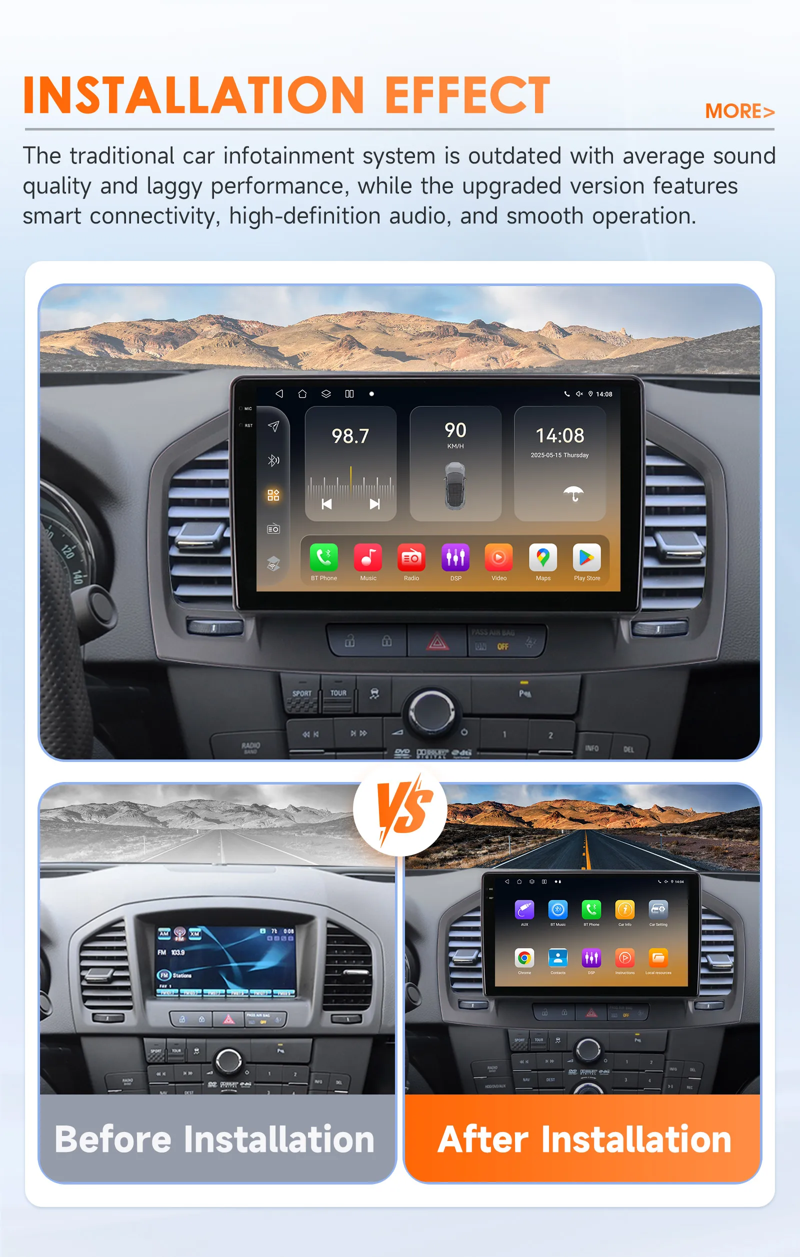 Hizpo Octa Core Autoradio Für Buick Regal Opel Insignia 2009-2013 CarPlay Android Auto 360 Kamera GPS Navigation kopf Einheit DSP
