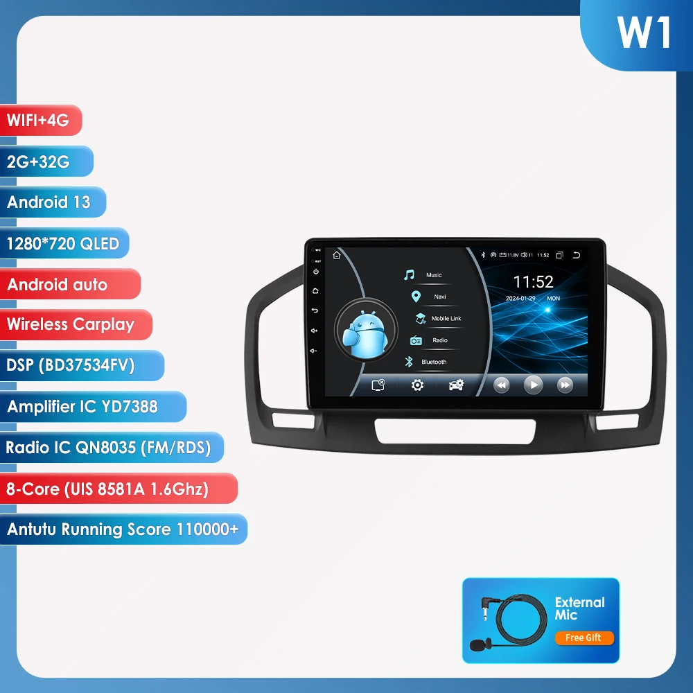 W1 (2GB 32GB)