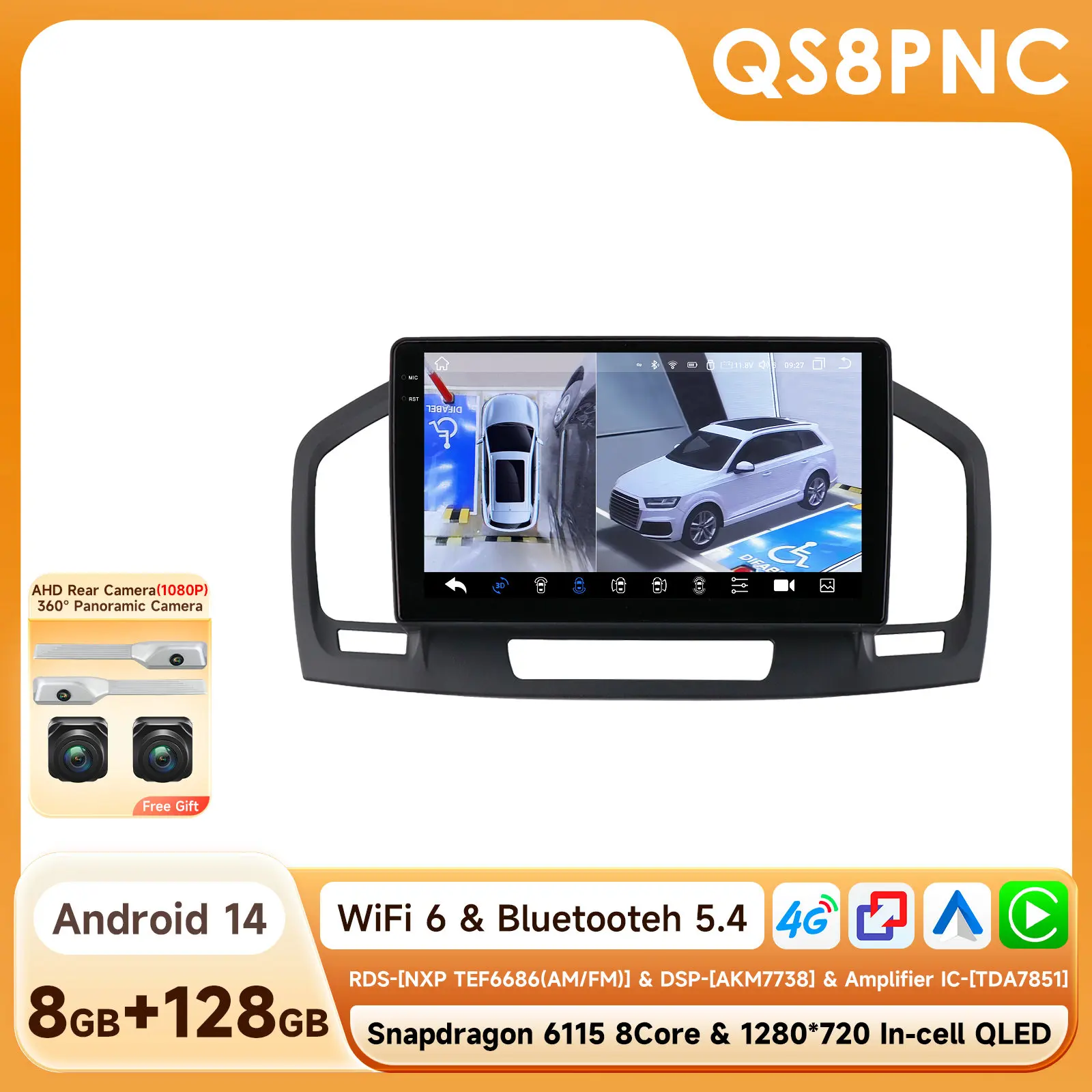 QS8PNC with 360 camera