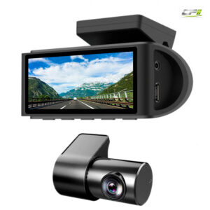 AMPIRE 2-Kanal Dashcam mit Touchscreen, 4K Front, 1080P Heck, WLAN, inkl. 64GB microSD