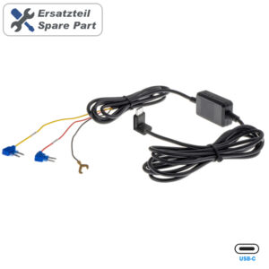 AMPIRE Ersatz-Stromversorgungsleitung, um 90° gedrehter USB-Stecker