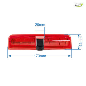 AMPIRE Kamera (CVBS), VW Caddy 3 Bj. 2003-2015 (2K & 2K Facelift)