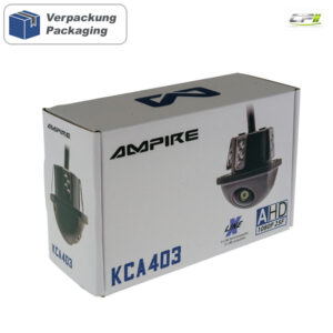 AMPIRE Mini Rückfahrkamera (AHD 1080P 25F/CVBS NTSC) 150°