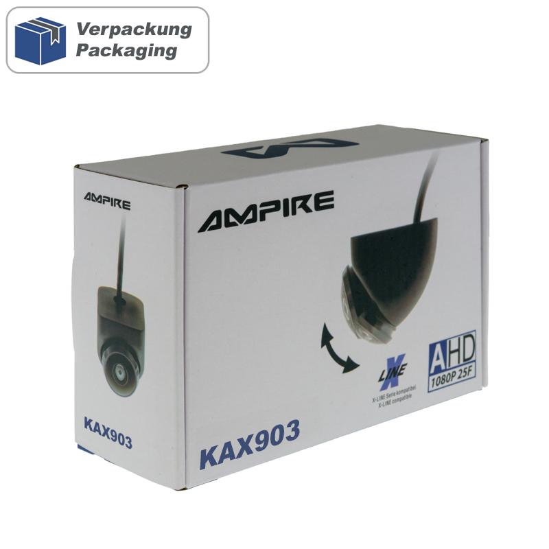 AMPIRE Mini Rückfahrkamera (AHD 1080P 25F/CVBS NTSC) 150° – Bild 6