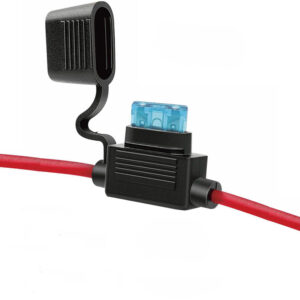 AMPIRE Sicherungshalter 2.5mm², 15A ATO-Sicherung, wasserdicht, 10er Pack