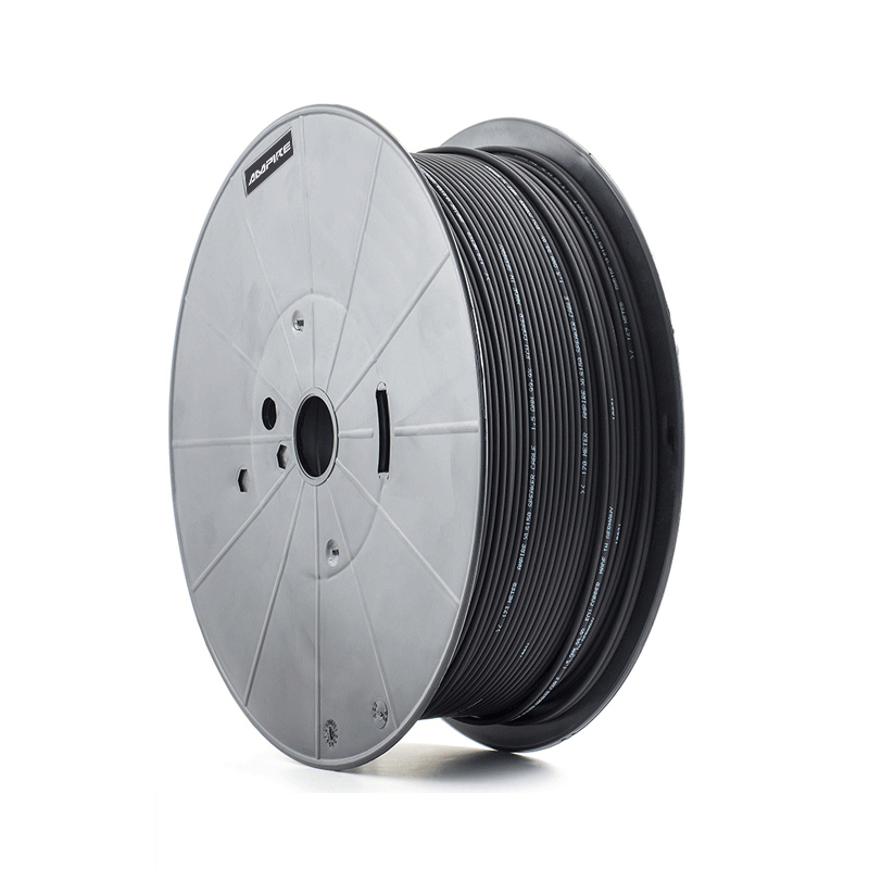 AMPIRE Stromkabel schwarz 35mm²(2AWG), 20m Spule, Kupfer