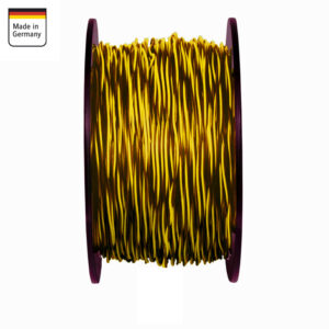 Alternative view of AMPIRE Verdrilltes Kabel GELB/SCHWARZ 1,5mm², 60m Spule, 100% Kupfer