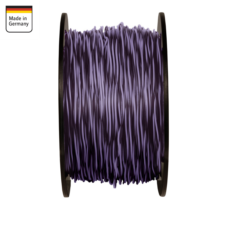 AMPIRE Verdrilltes Kabel VIOLETT/SCHWARZ 1,5mm², 60m Spule, 100% Kupfer – Bild 2