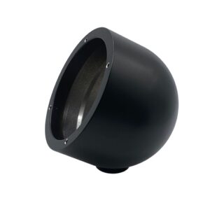 Car Specials Alugehäuse Ø90 mm für Hertz MLK 700.3 ML700.3 Mitteltöner in schwarz mit M13 Gewinde