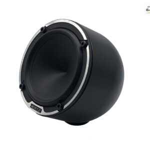 Alternative view of Car Specials Alugehäuse Ø90 mm für Hertz MLK 700.3 ML700.3 Mitteltöner in schwarz mit M13 Gewinde