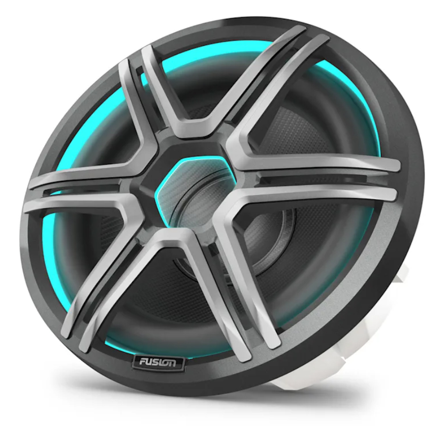 FUSION® Apollo Marine Subwoofer, grau, Sport, 12", RGB-Beleuchtung – Bild 3