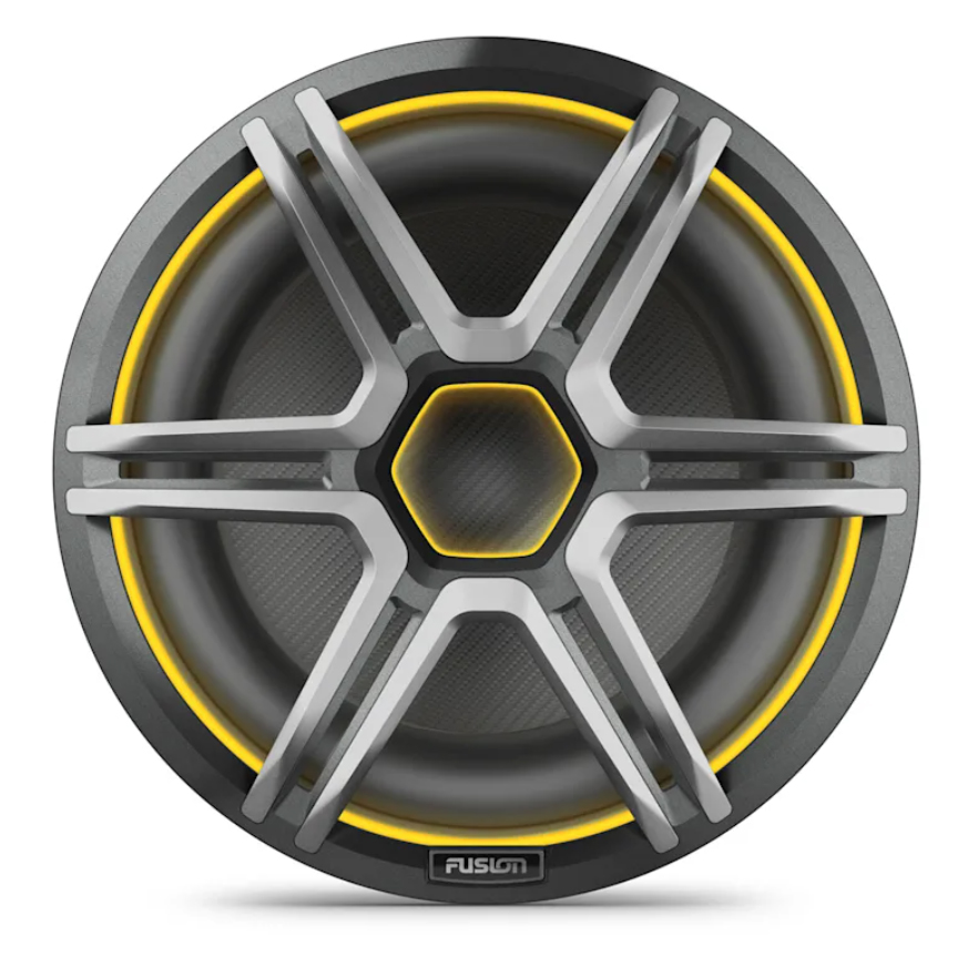 FUSION® Apollo Marine Subwoofer, grau, Sport, 12", RGB-Beleuchtung – Bild 4