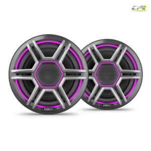 FUSION® Apollo Marinelautsprecher, grau, Sport, 6.5", RGB-Beleuchtung