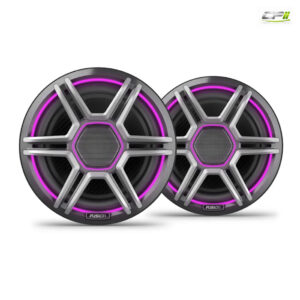 FUSION® Apollo Marinelautsprecher, grauen Sportgrill, 7.7", RGB-Beleuchtung