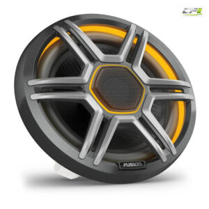FUSION® Apollo Marinelautsprecher, grauen Sportgrill, 7.7", RGB-Beleuchtung