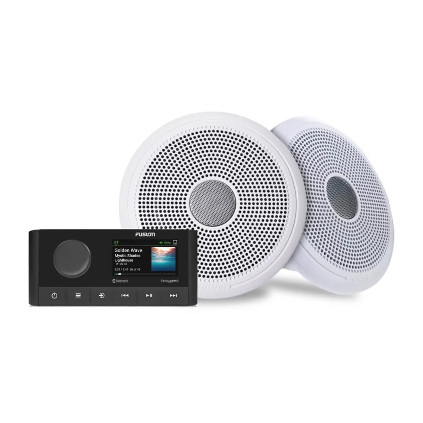 AMPIRE FUSION® Komplett-Set Radio MS-RA210 + 16cm,6.5" XS-Lautsprecher (Classic, weiss) – Bild 9