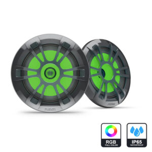 FUSION® Lautsprecher EL-Serie, Sport, grau, 16cm, 6.5", RGB-Beleuchtung