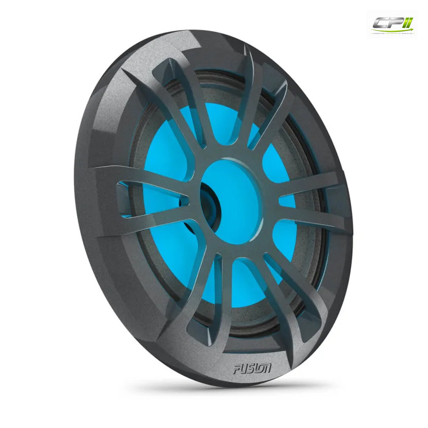 FUSION® Lautsprecher EL-Serie, Sport, grau, 16cm, 6.5", RGB-Beleuchtung