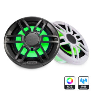 FUSION® Lautsprecher XS-Serie, Sport-Grill, weiß/schwarz, 7.7", RGB-Beleuchtung