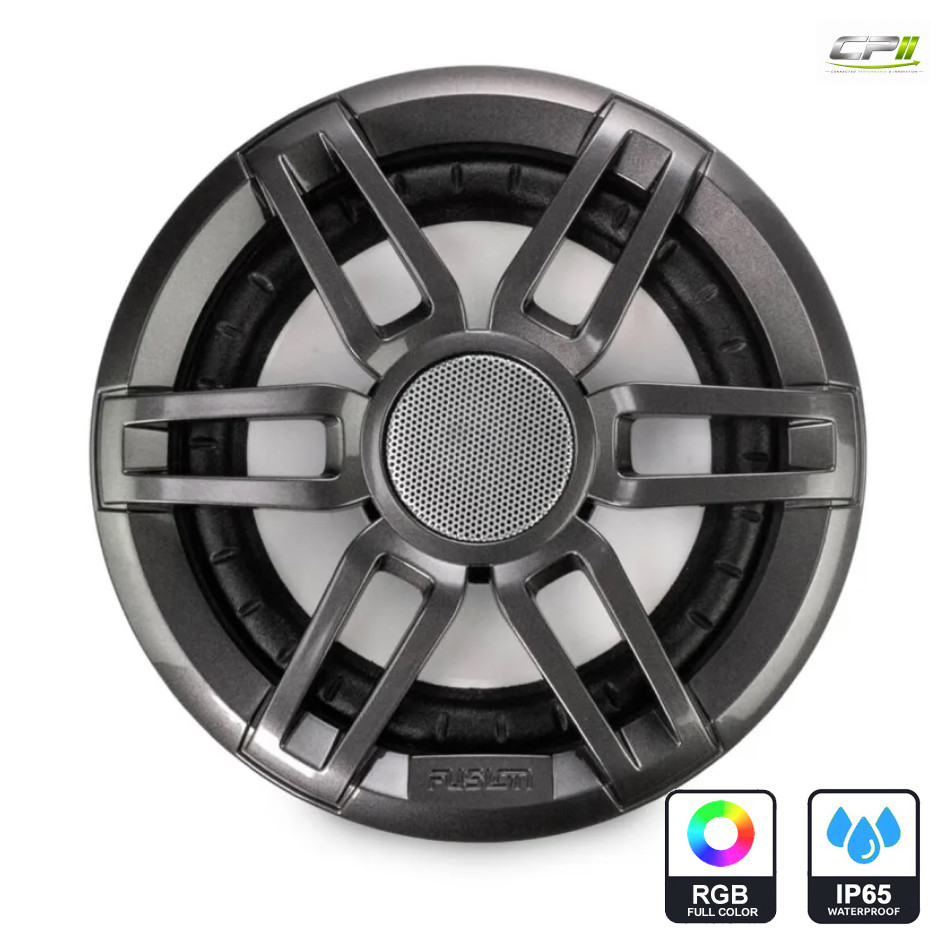 FUSION® Lautsprecher XS-Serie, Sport-Grill, weiß/schwarz, 7.7", RGB-Beleuchtung