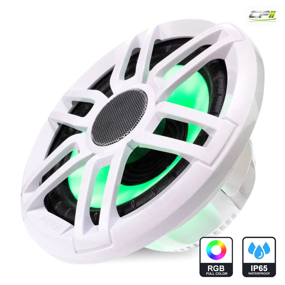 FUSION® Lautsprecher XS-Serie, Sport-Grill, weiß/schwarz, 7.7", RGB-Beleuchtung